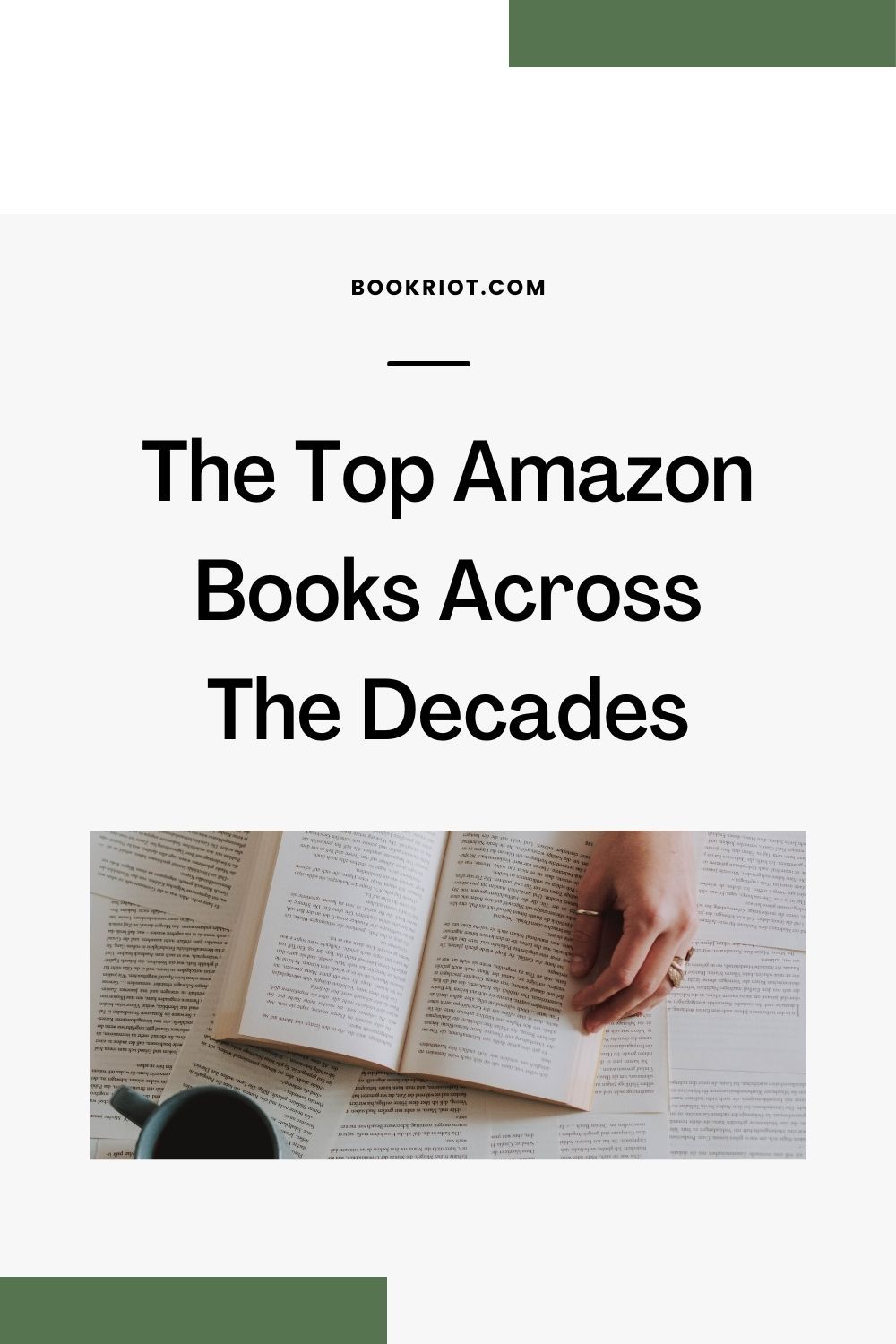 The Top Amazon Books Across The Decades Book Riot
