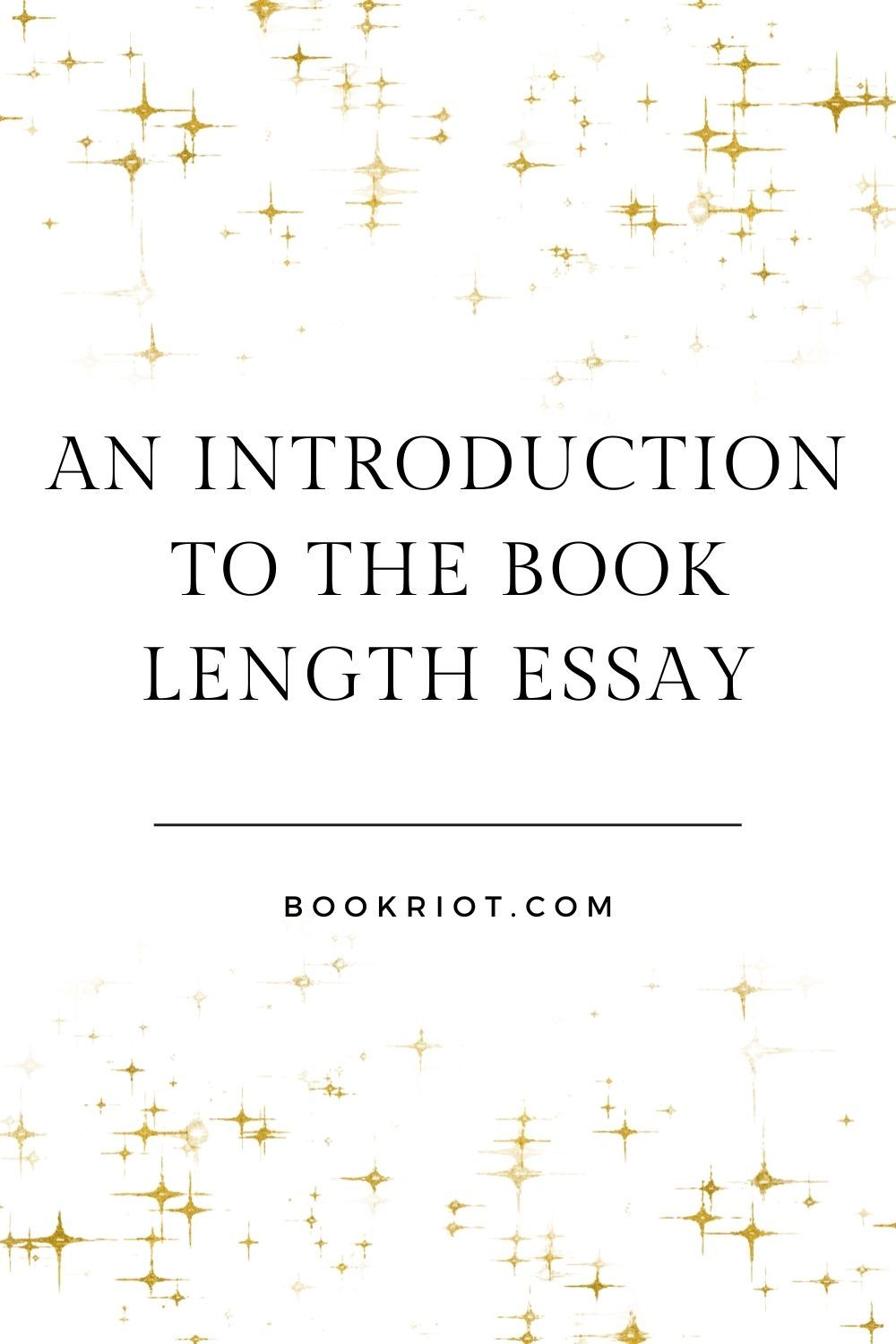 book length essay