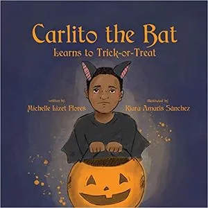 cover of carlito the bat learns to trick-or-treat