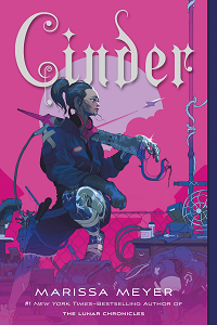 Cinder by Marissa Meyer book cover