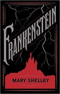 cover image of Frankenstein by Mary Shelley book cover