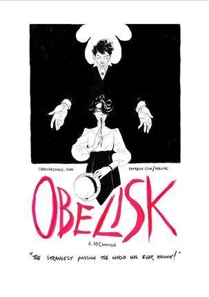 Couverture Webcomic Obélisque