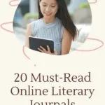literary magazines looking for short stories pinterest image for online literary journals