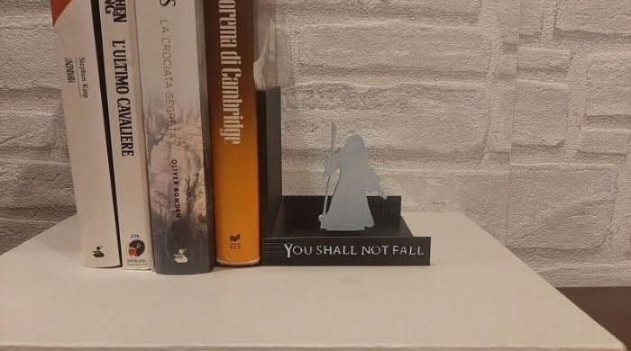 "You shall not fall" Lord of the Rings bookend