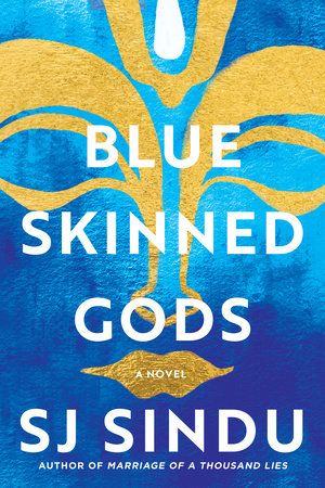 la couverture de Blue-Skinned Gods