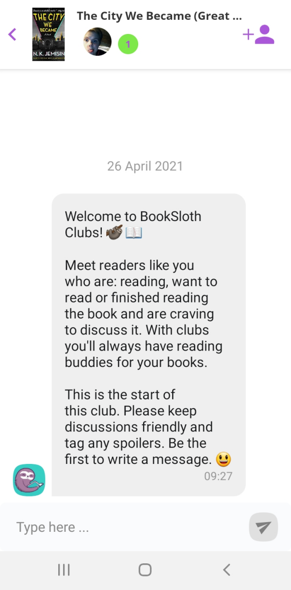 BookSloth Book Clubs
