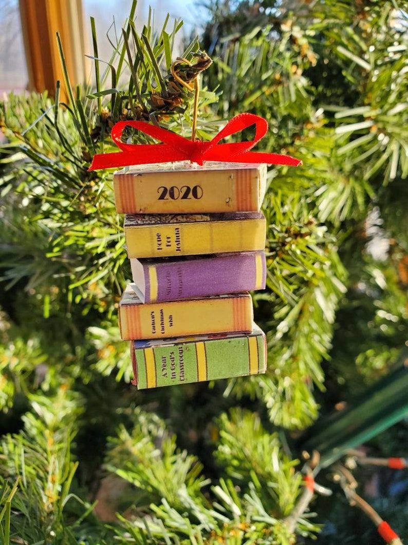 Bookish Ornaments For the Holidays - 52