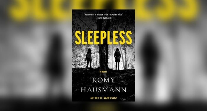 Book cover of SLEEPLESS by Romy Hausmann