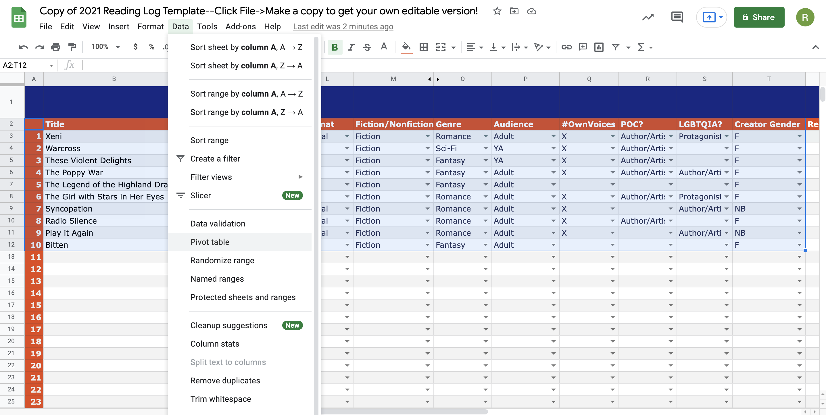 Excel lent Ways to Use PivotTables to Look at Your Reading Habits - 25