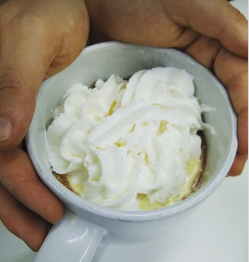 une image de chocolat chaud tel que préparé par une recette dans le livre 