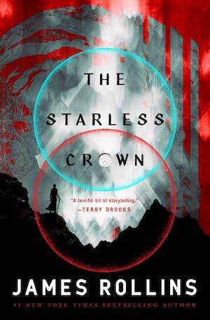 Book cover of THE STARLESS CROWN by James Rollins