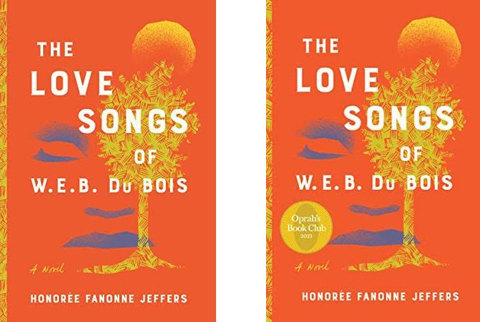 Deux reprises de The Love Songs de WEB Du Bois côte à côte.  Celui de droite a un autocollant Oprah's Book Club,