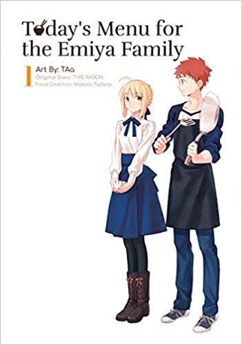 Menu du jour pour la couverture manga Emiya Family vol 1