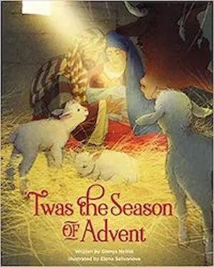 Twas the Season of Advent by Gienys Nellist Book Cover