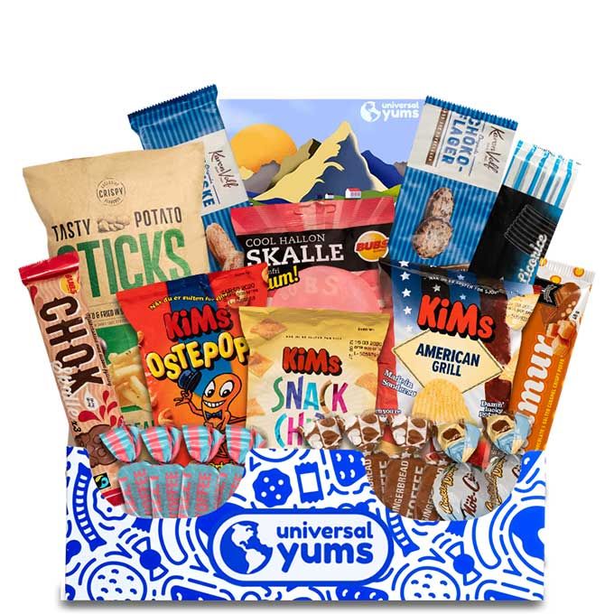 Réserver Abonnement Cadeaux Snacks de Universal Yums