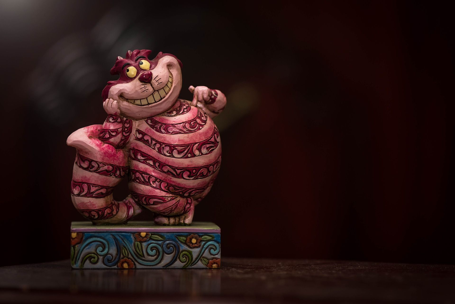 Cheshire Cat from Lewis Carroll's Alice's Adventures in Wonderland