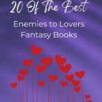 pinterest image for enemies to lovers fantasy books