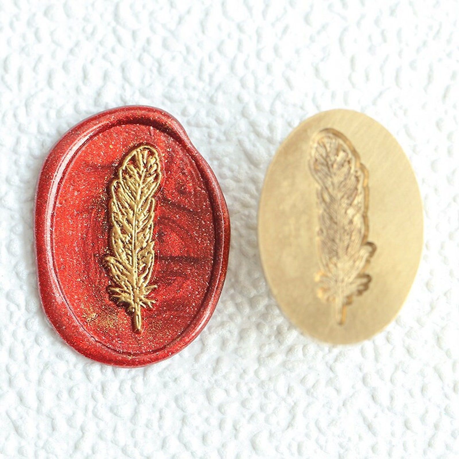 Red Sealing Wax Stamp. Realistic Seal La Graphic by vectorbum · Creative  Fabrica