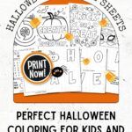 Cats  Candy Corn  and Coloring Oh My   Halloween Coloring Sheets for Kids and Adults - 75