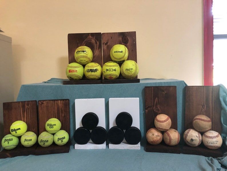 Sports ball bookends