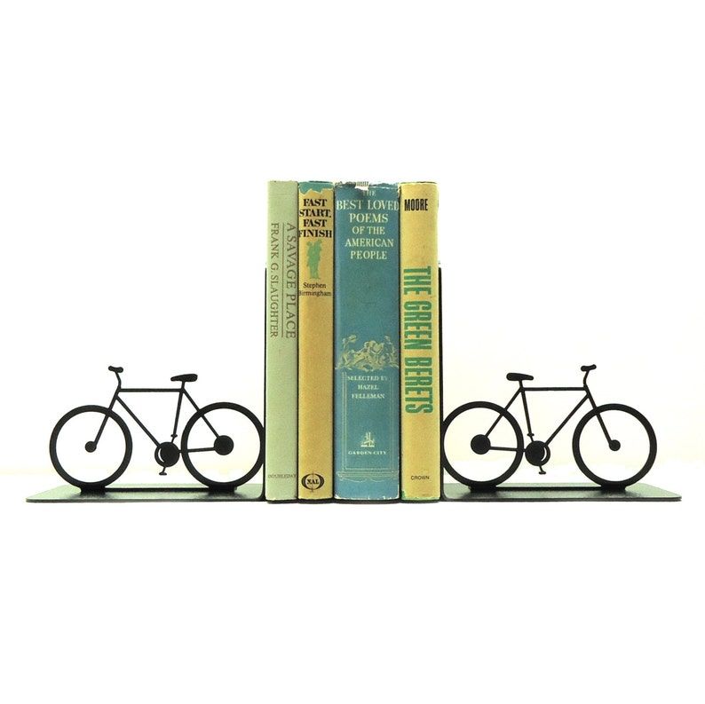 Bicycle bookends