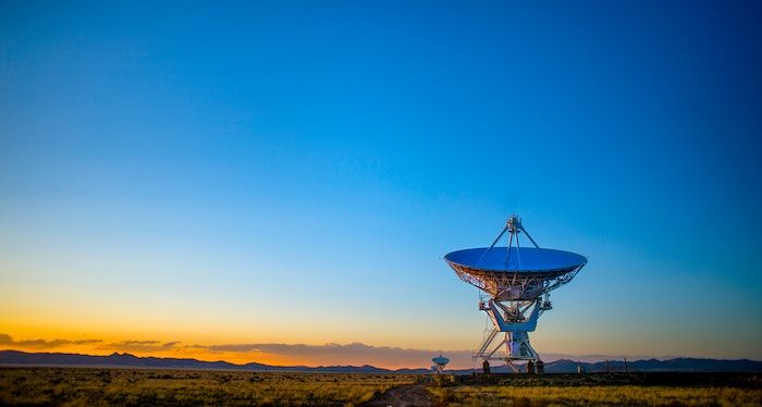 image of a satellite dish