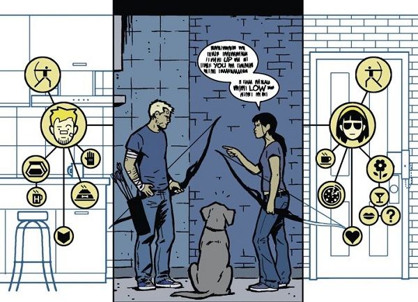 Hawkeye #11 par Matt Fraction et David Aja