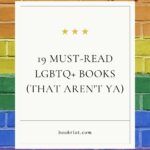 pinterest image for lgbtq adult books