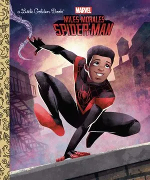 Miles Morales Little Golden book