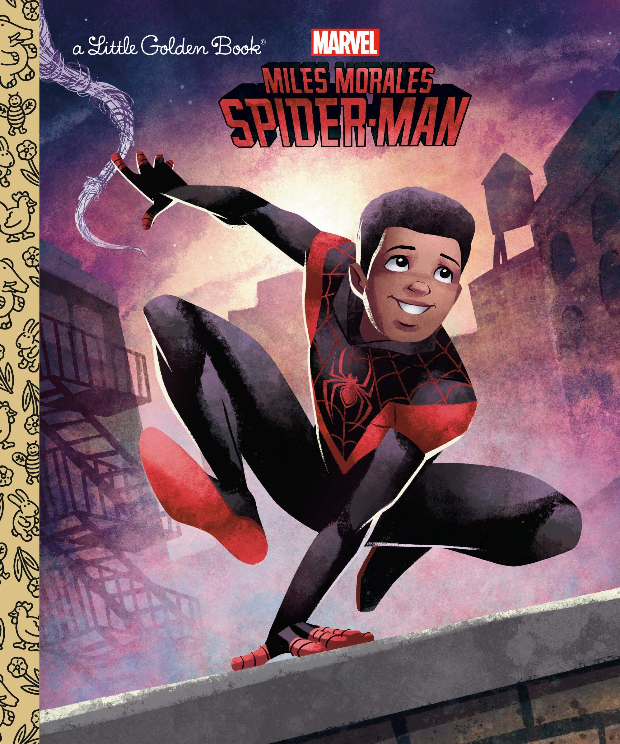 Miles Morales Little Golden book