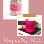 Pinterest image for pink bookish goods