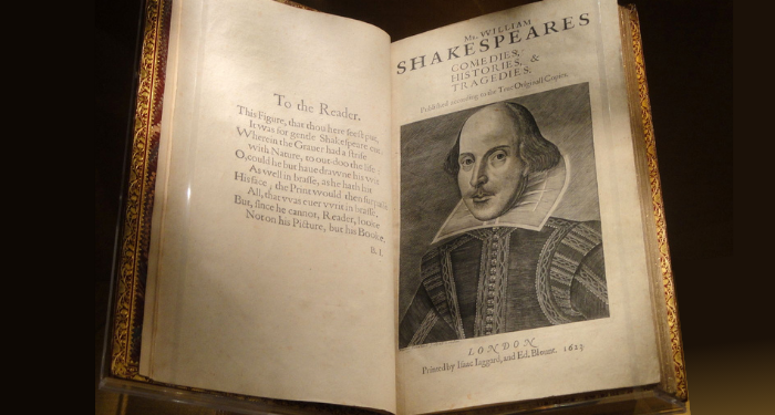 Rare Fragment From Shakespeare’s First Folio On Auction Block