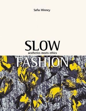 Cover of Slow Fashion, there are yellow butterflies