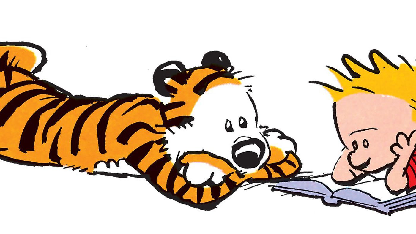 calvin and hobbes school day