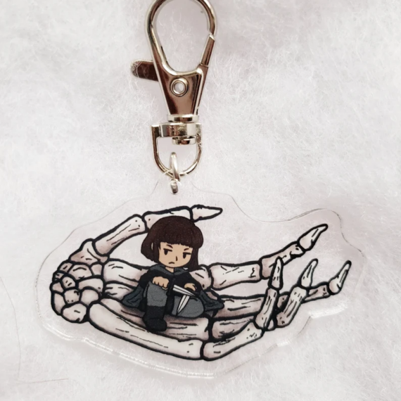 Gideon the Ninth gift cam keychain