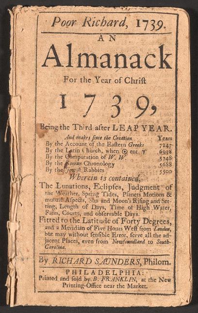 A History of POOR RICHARD S ALMANAC - 79