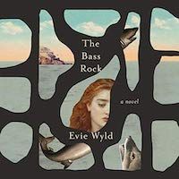 Un graphique de la couverture de The Bass Rock par Evie Wyld