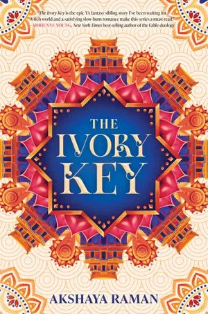 Cover of "The Ivory Key" by Akshaya Raman