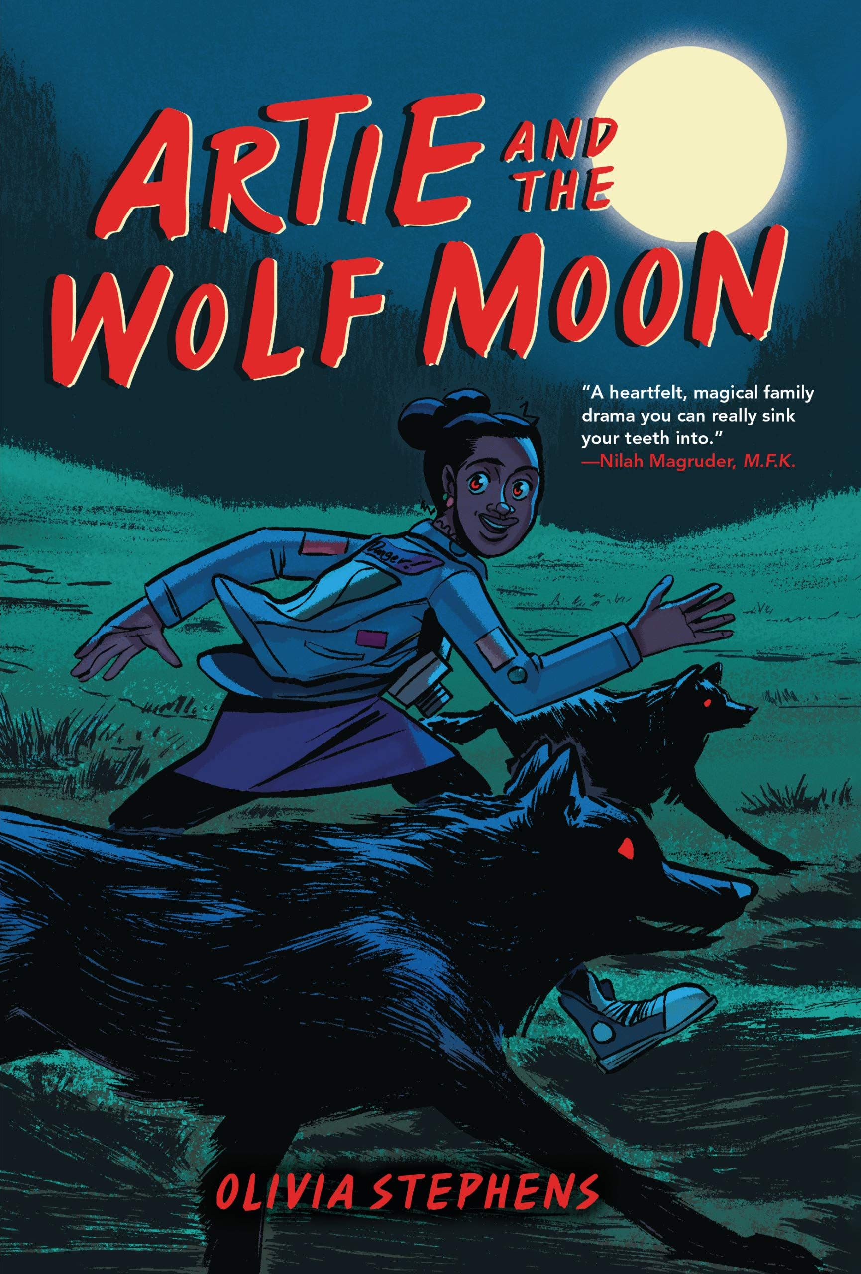 artie and the wolf moon book cover