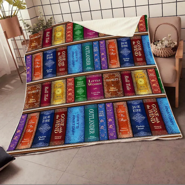 10 Bookish Blankets to Snuggle Up Under This Winter - 26