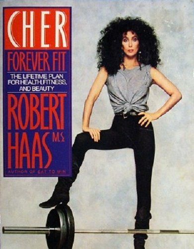 book cover for cher: forever fit