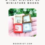 pinterest image for miniature books