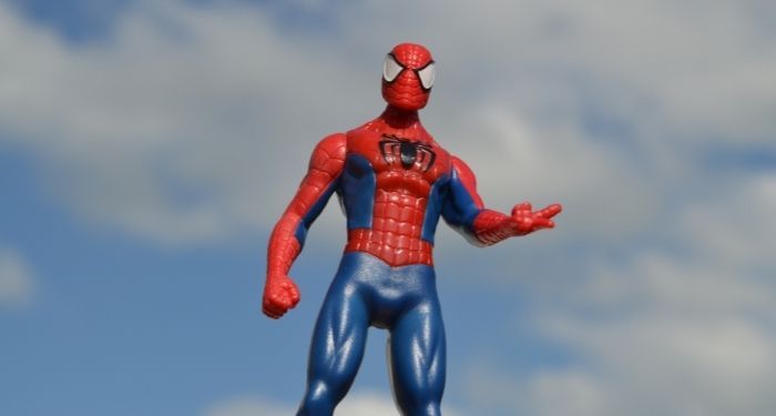 image of a spiderman toy