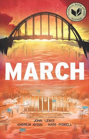cover of March by John Lewis and Andrew Aydin book cover