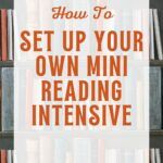 pinterest image for mini reading intensive how to
