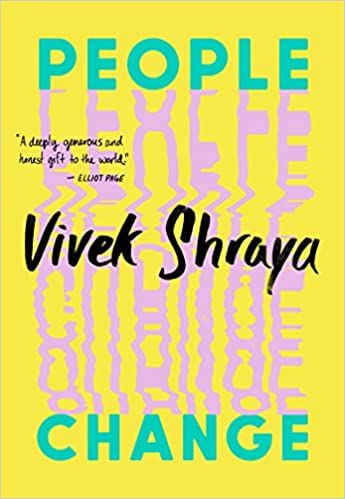 Vivek Shraya'nın People Change kitabının kapağı
