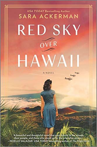 Book cover “Red Sky Over Hawaii” by Sara Ackerman