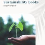 pinterest image for sustainability books