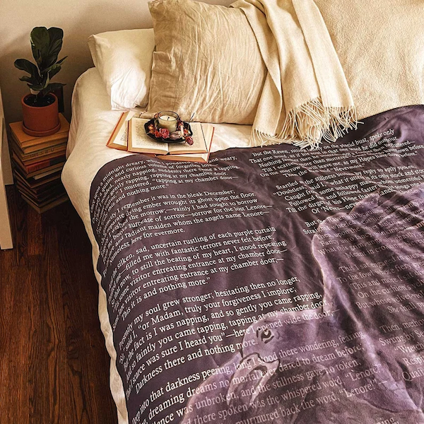 10 Bookish Blankets to Snuggle Up Under This Winter - 77