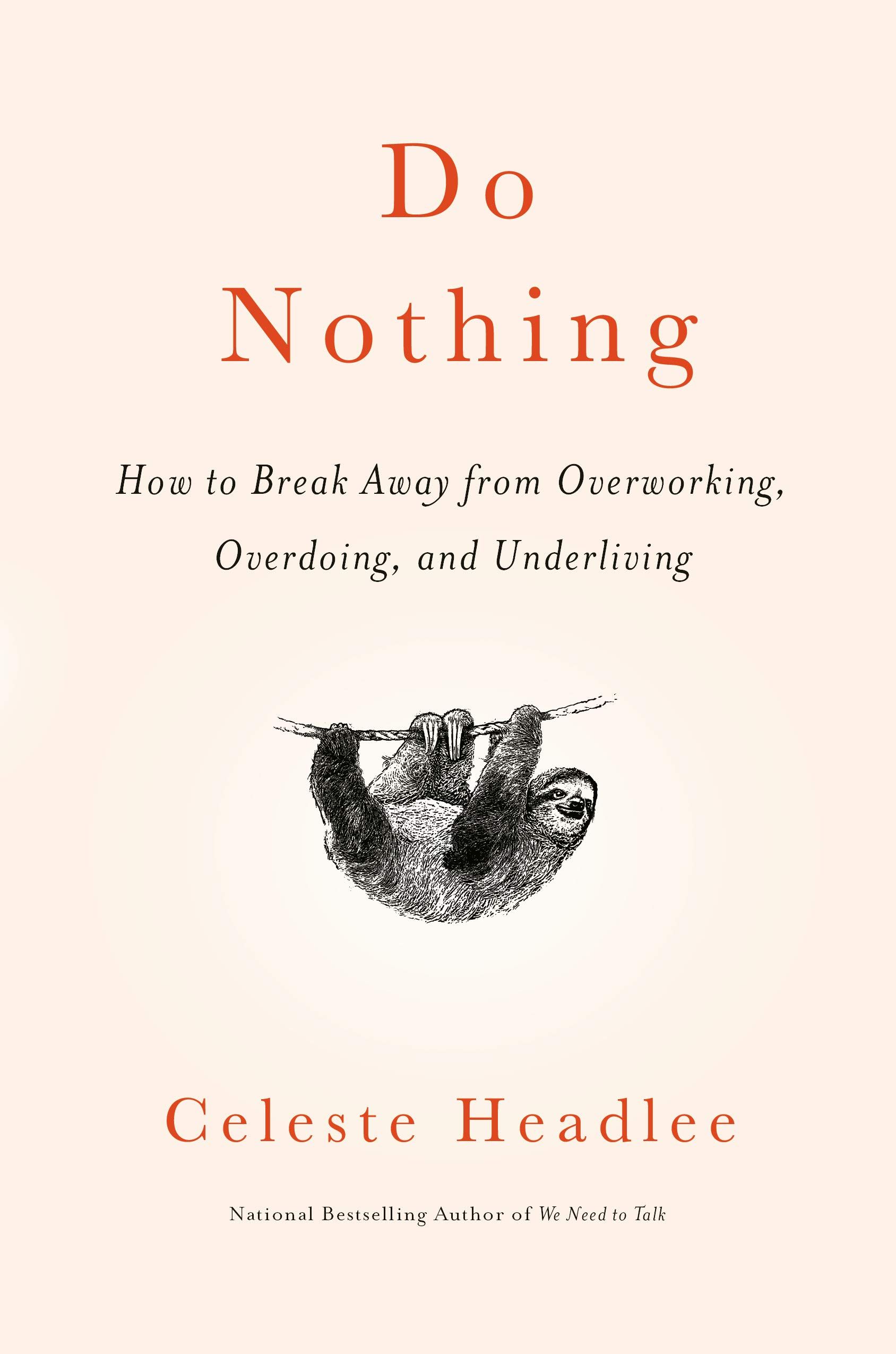 do nothing book cover